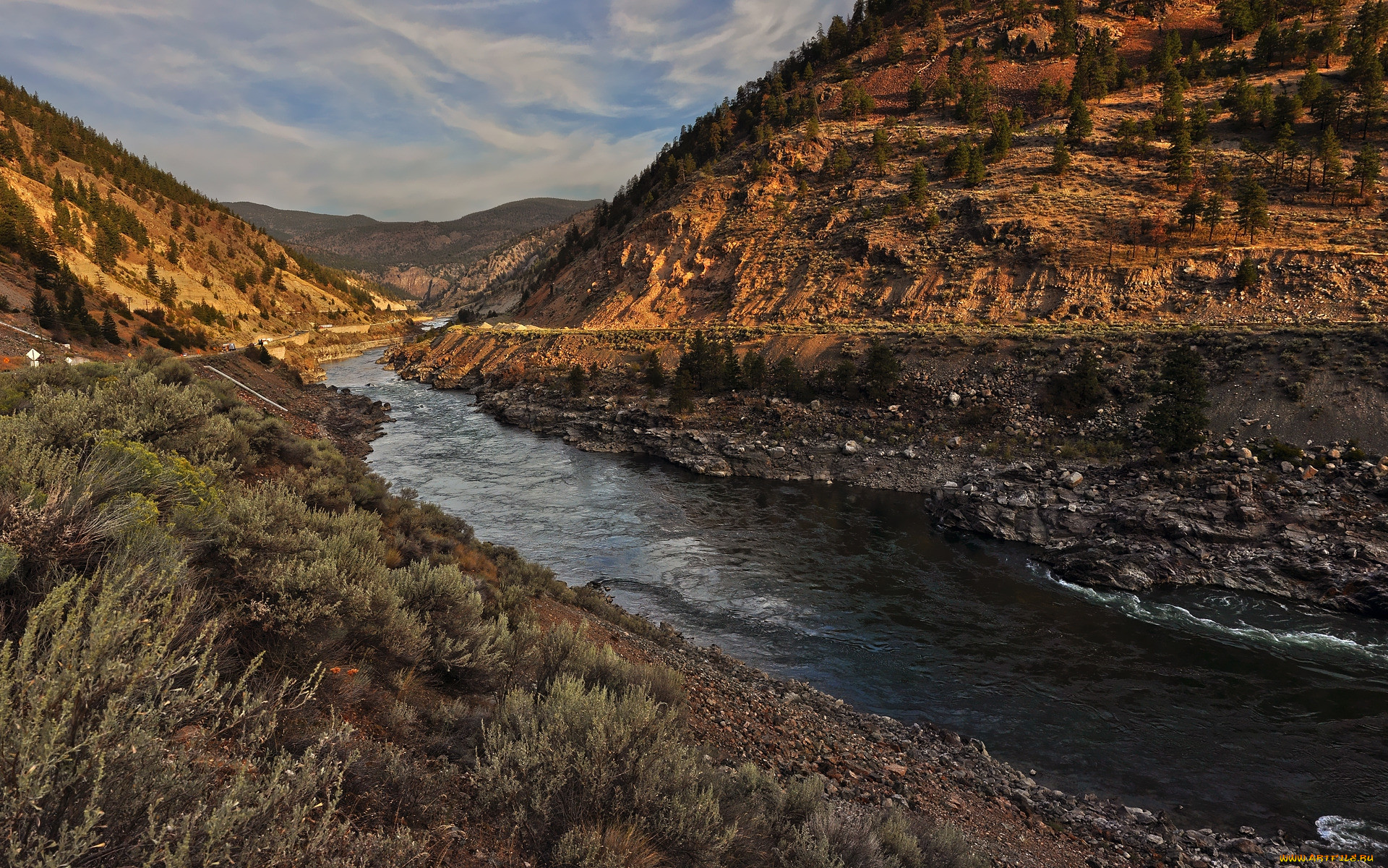 river, in, the, valley, , , , , , 